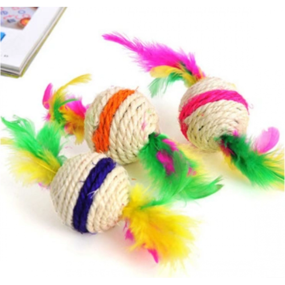 Solid Wood Cat Board Cat Stick Multi-Functional Cat Turntable Toy