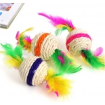 Solid Wood Cat Board Cat Stick Multi-Functional Cat Turntable Toy